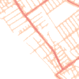 Daytime road noise heatmap for L22 8QY