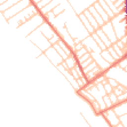 Daytime road noise heatmap for L22 8RA