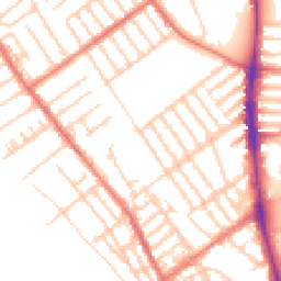Daytime road noise heatmap for L22 9QY