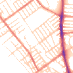 Daytime road noise heatmap for L22 9QZ