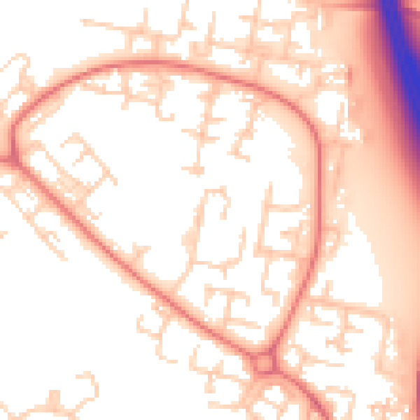 Daytime road noise heatmap for L28 1AA