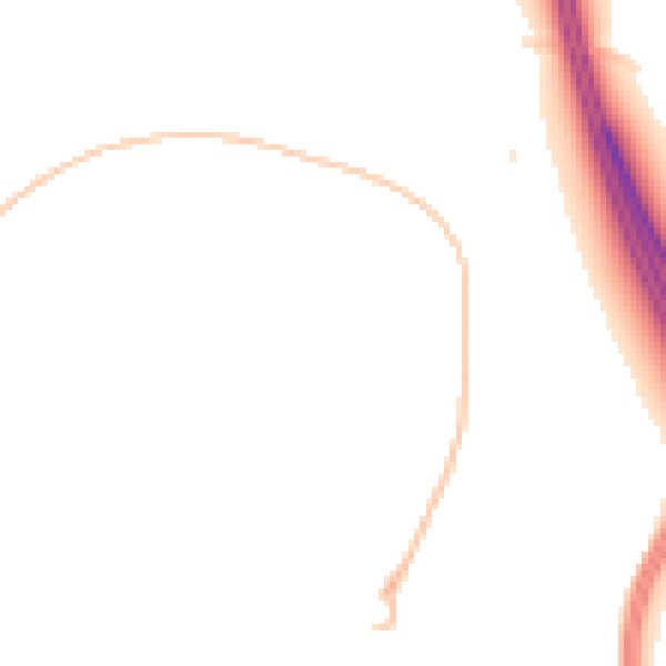 Night-time road noise heatmap for L28 1AD