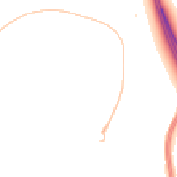 Night-time road noise heatmap for L28 1NS