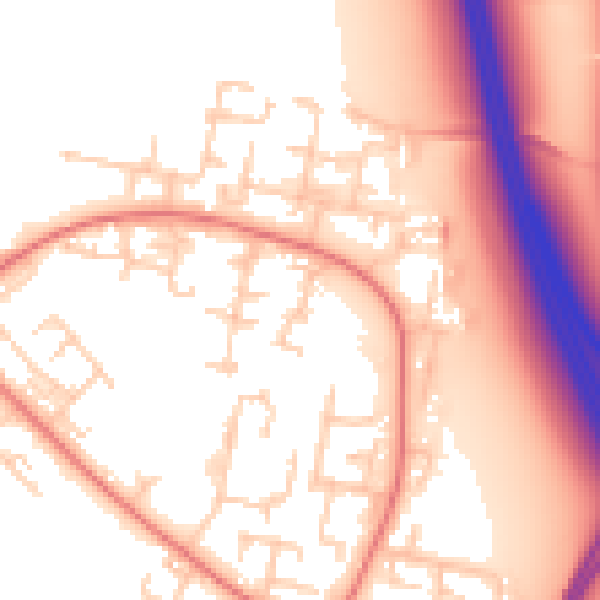 Daytime road noise heatmap for L28 1NT
