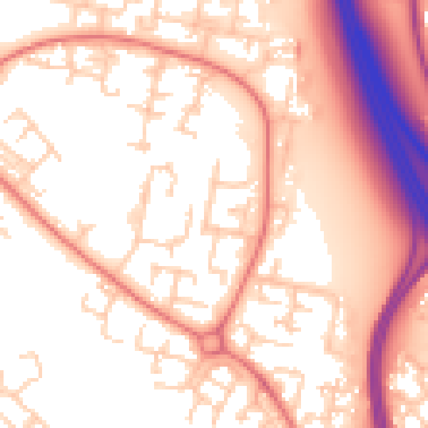 Daytime road noise heatmap for L28 1NX