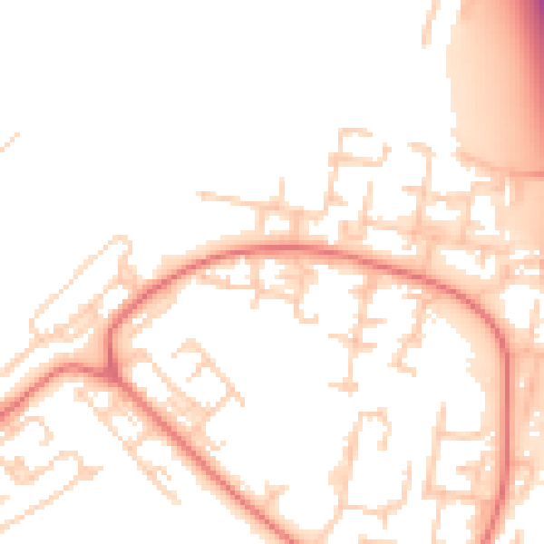 Daytime road noise heatmap for L28 1RH