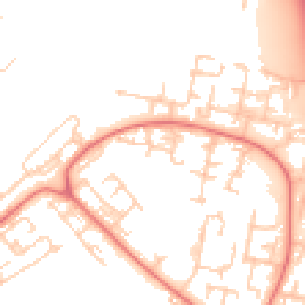 Daytime road noise heatmap for L28 1RL
