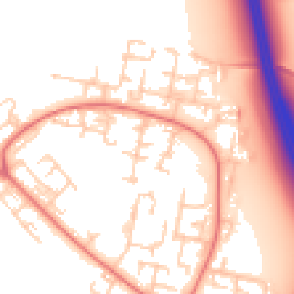 Daytime road noise heatmap for L28 1RN
