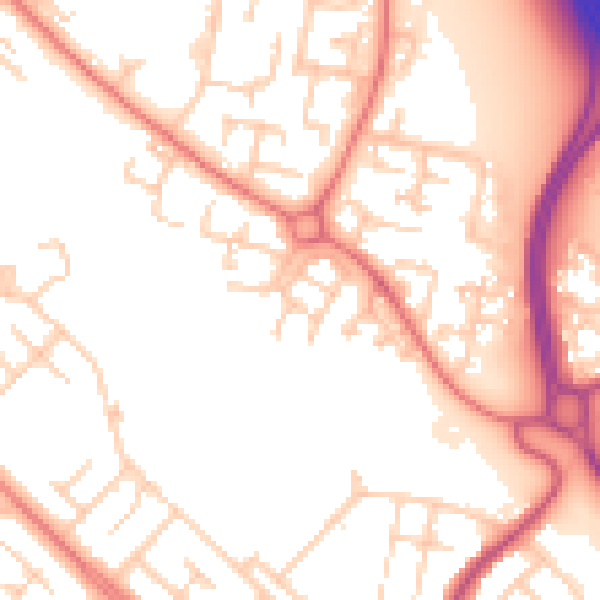 Daytime road noise heatmap for L28 3QF