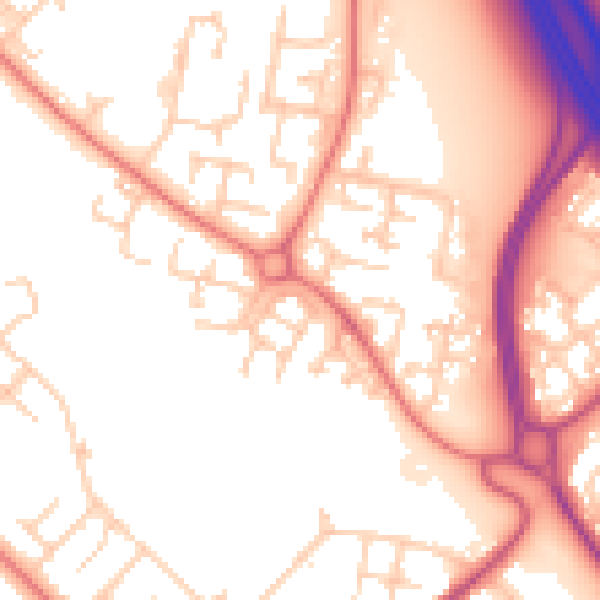 Daytime road noise heatmap for L28 3QG
