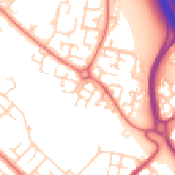 Daytime road noise heatmap for L28 3QH