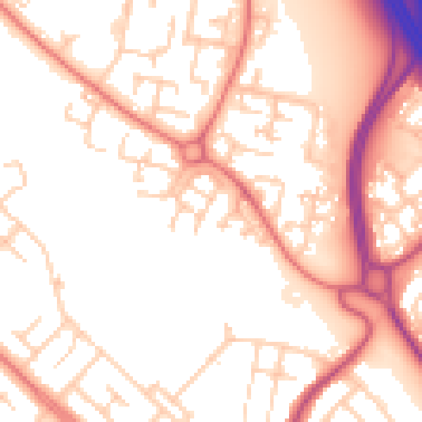 Daytime road noise heatmap for L28 3QJ