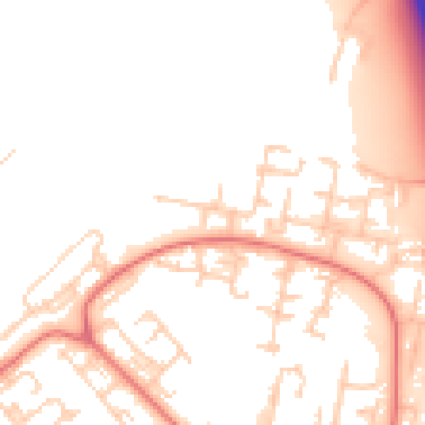 Daytime road noise heatmap for L28 4EA