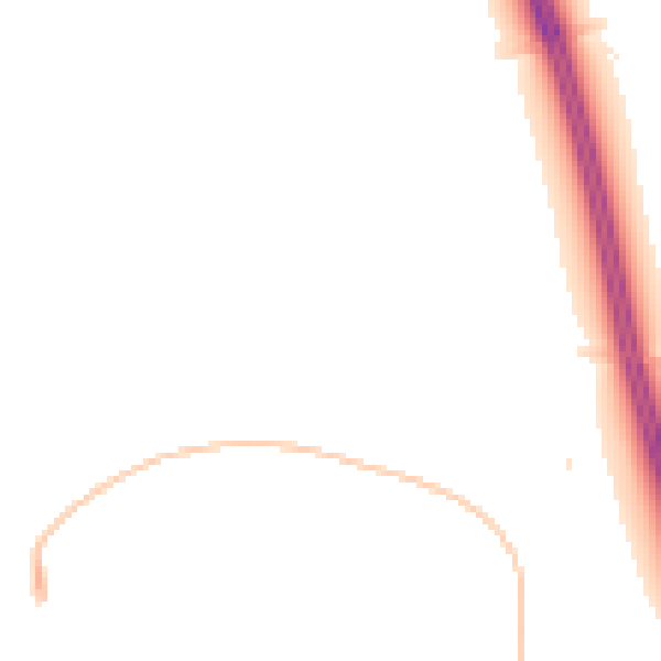 Night-time road noise heatmap for L28 4ED