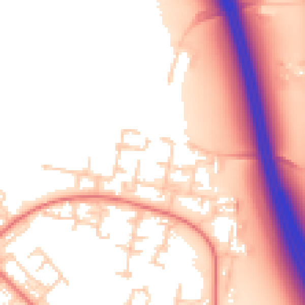 Daytime road noise heatmap for L28 4EQ