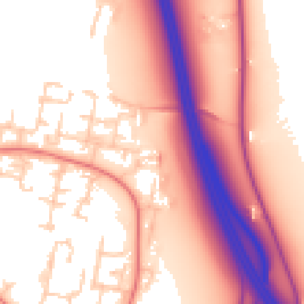 Daytime road noise heatmap for L28 4EX