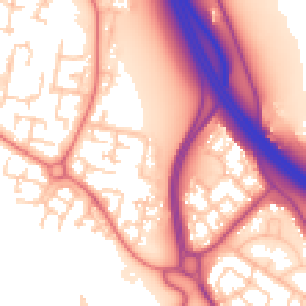 Daytime road noise heatmap for L28 5RN