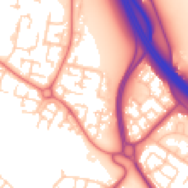 Daytime road noise heatmap for L28 5RP