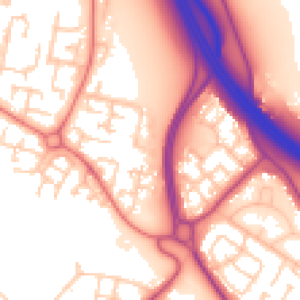 Daytime road noise heatmap for L28 5RS
