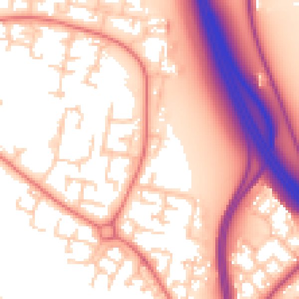 Daytime road noise heatmap for L28 5RX