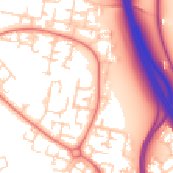 Daytime road noise heatmap for L28 7RH