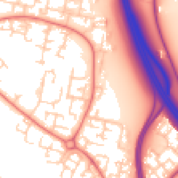 Daytime road noise heatmap for L28 7RL