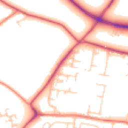Daytime road noise heatmap for L30 0AD
