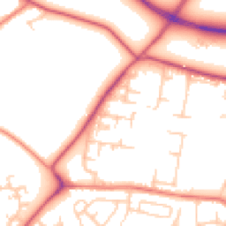 Daytime road noise heatmap for L30 0PR