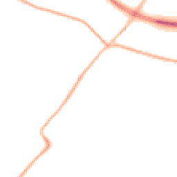 Night-time road noise heatmap for L30 0PR