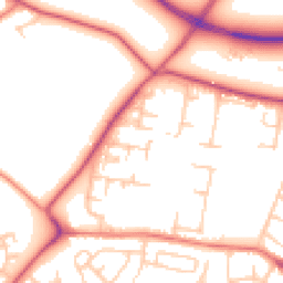 Daytime road noise heatmap for L30 0PS