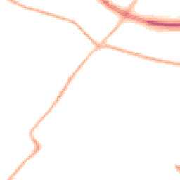 Night-time road noise heatmap for L30 0PS