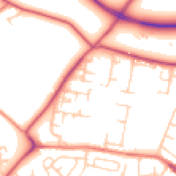 Daytime road noise heatmap for L30 0PT