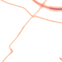 Night-time road noise heatmap for L30 0PT