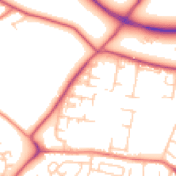 Daytime road noise heatmap for L30 0PU