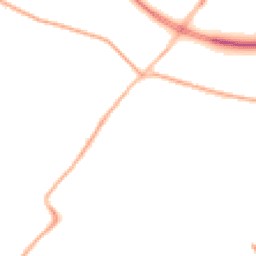 Night-time road noise heatmap for L30 0PU