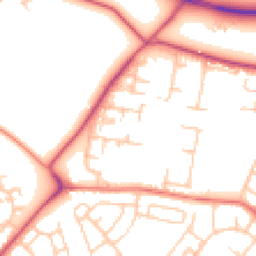 Daytime road noise heatmap for L30 0PW
