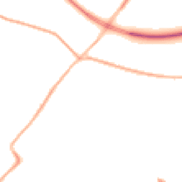 Night-time road noise heatmap for L30 0PY