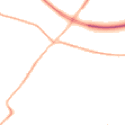 Night-time road noise heatmap for L30 0PZ