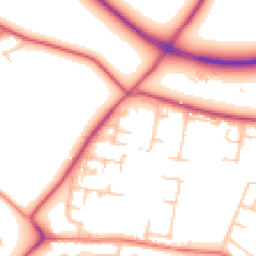 Daytime road noise heatmap for L30 0QA
