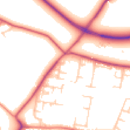 Daytime road noise heatmap for L30 0QB