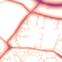 Daytime road noise heatmap for L30 0QH