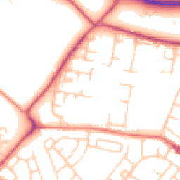 Daytime road noise heatmap for L30 0QJ