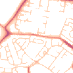 Daytime road noise heatmap for L30 0QQ