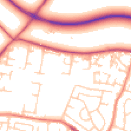 Daytime road noise heatmap for L30 0RA