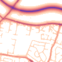 Daytime road noise heatmap for L30 0RB