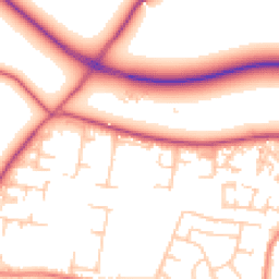 Daytime road noise heatmap for L30 0RE
