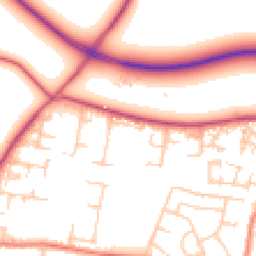 Daytime road noise heatmap for L30 0RF