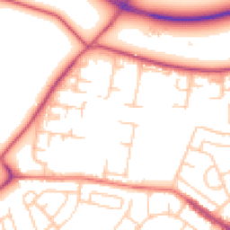 Daytime road noise heatmap for L30 0RL