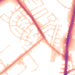 Daytime road noise heatmap for L30 1BB