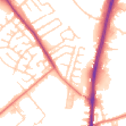 Daytime road noise heatmap for L30 1PA